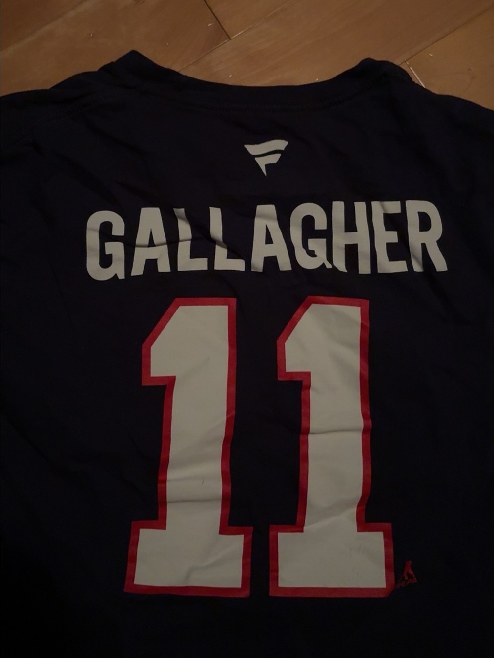 Fanatics Navy Blue Gallagher #11 Short Sleeve Tee